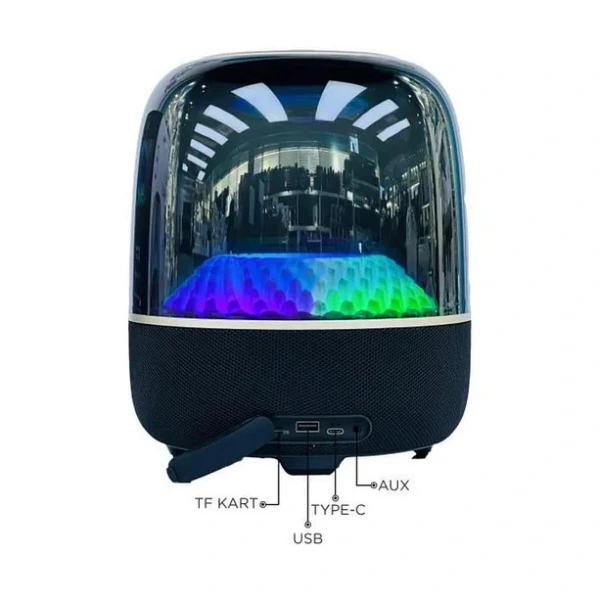 BUĞZ D33 SİYAH TAŞINABİLİR KABLOSUZ BLUETOOTH HOPARLÖR