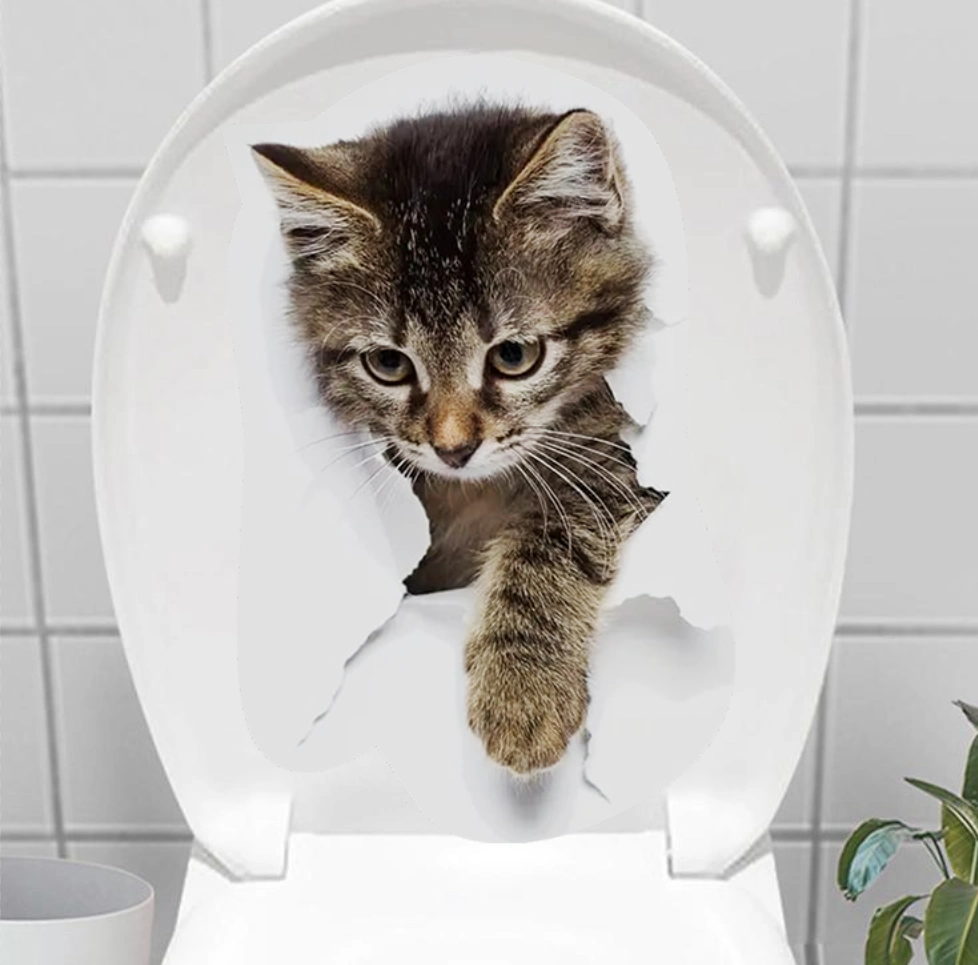 BUĞZ DECOHANDY KLOZET ETİKETİ STRAY CAT BUĞZ DECOHANDY KLOZET ETİKETİ STRAY CAT