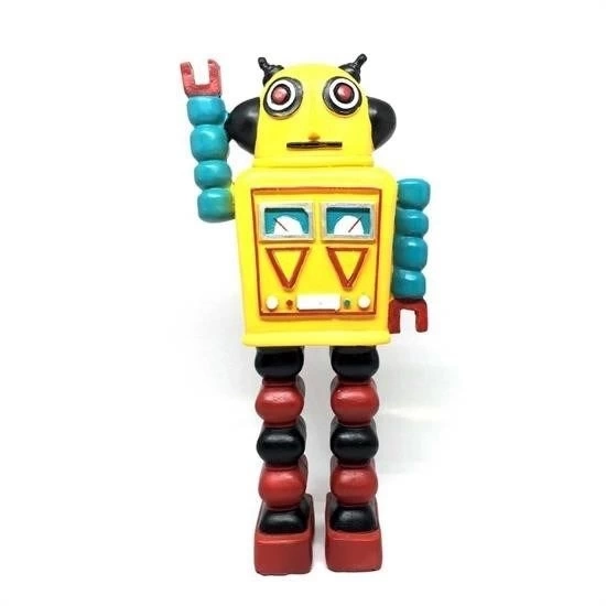 BUĞZ Decotown Nostaljik Sevimli Uzaylı Robot Şeklinde Figür Biblo