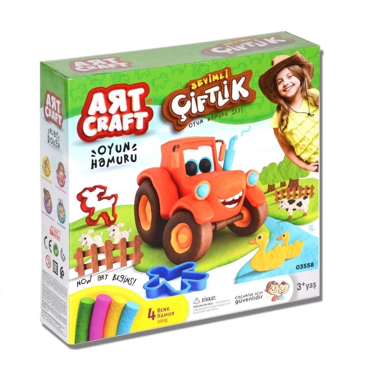 BUĞZ Dede Çiftlik Oyun Hamuru Seti
