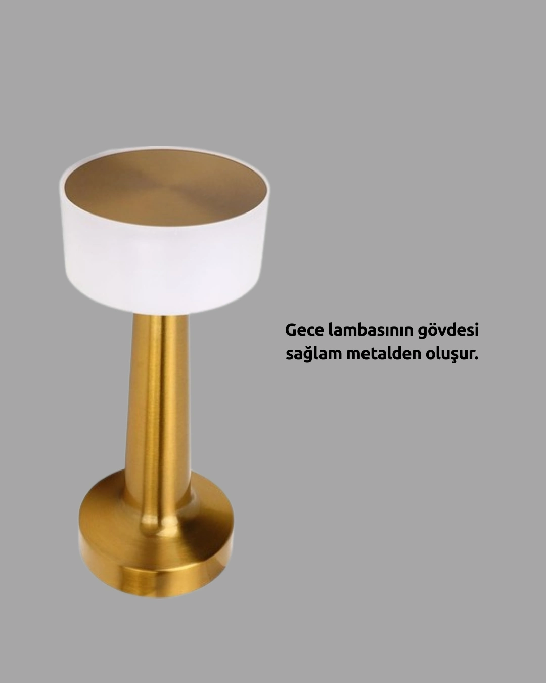 BUĞZ DEKORATİF MASA LAMBASI