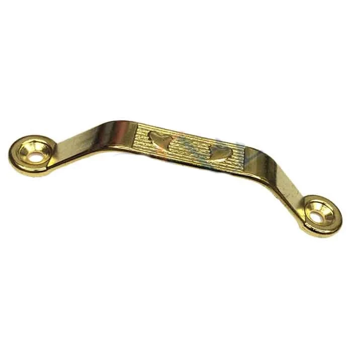 BUĞZ Dekoratif Zamak Kulp Dıştan - 64mm, Sarı, 100 Adet BUĞZ Dekoratif Zamak Kulp Dıştan - 64mm, Sarı, 100 Adet