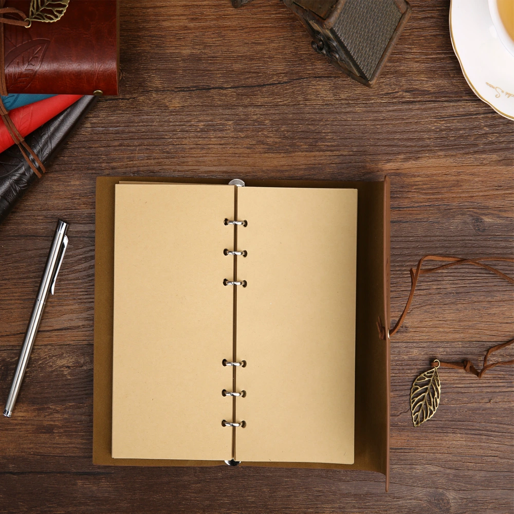 BUĞZ DERİ YAPRAK DESENLİ ÇİZGİSİZ DEFTER BUĞZ DERİ YAPRAK DESENLİ ÇİZGİSİZ DEFTER