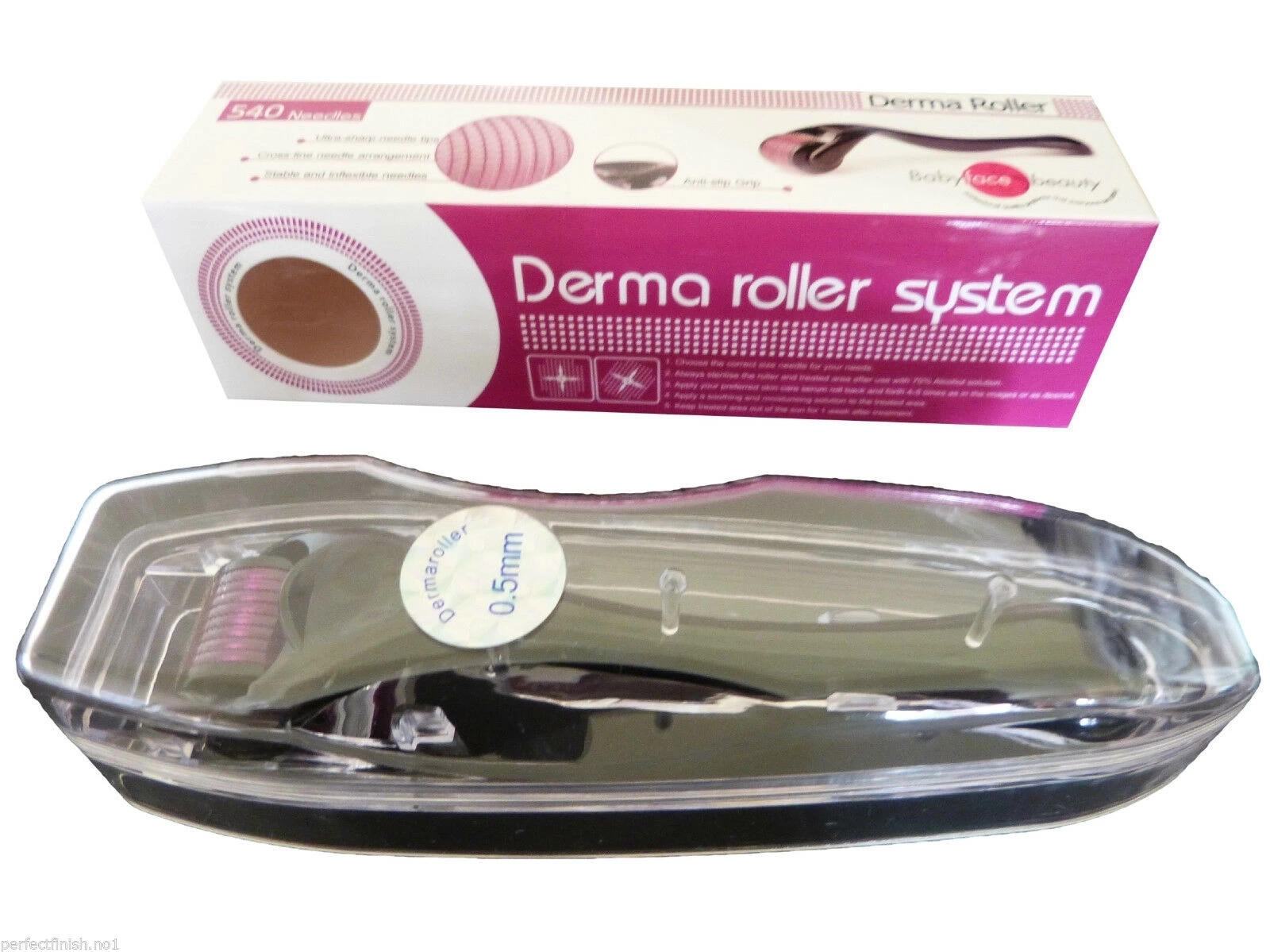 BUĞZ Dermaroller Titanyum 540 İğneli 0.50mm