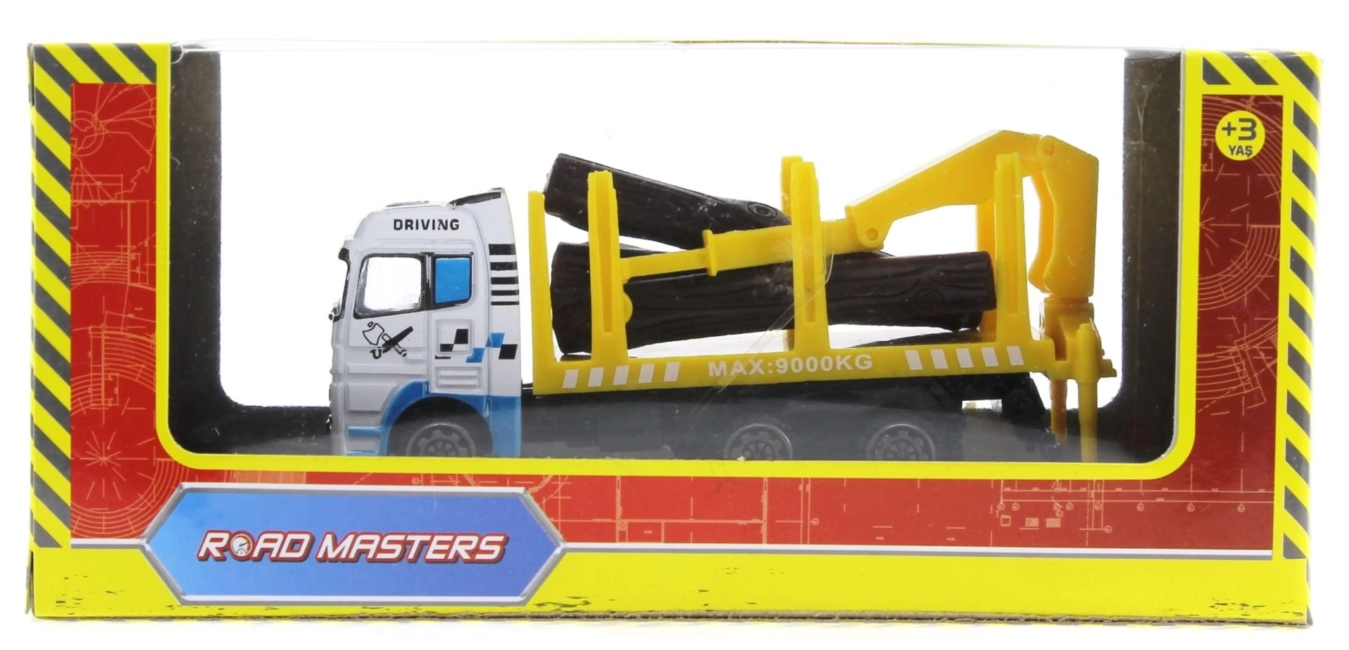 BUĞZ Die Cast Mini Sarı Kütük Kamyonu BUĞZ Die Cast Mini Sarı Kütük Kamyonu