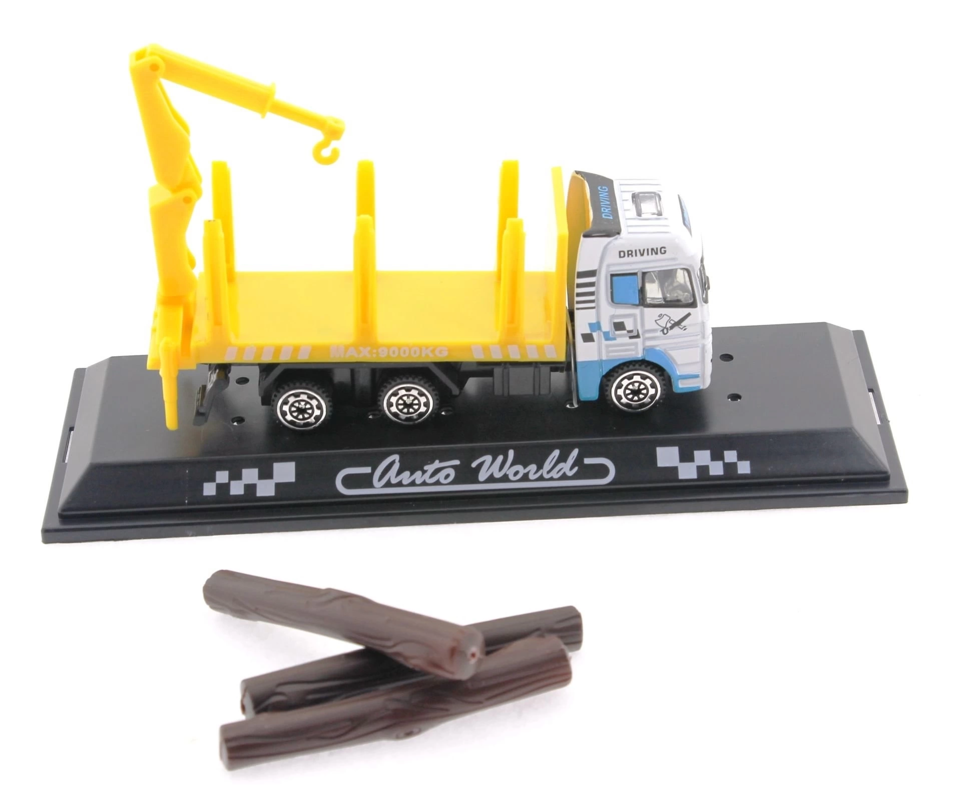 BUĞZ Die Cast Mini Sarı Kütük Kamyonu BUĞZ Die Cast Mini Sarı Kütük Kamyonu