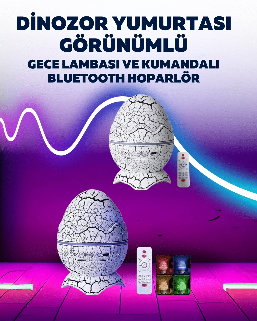 BUĞZ Dinazor Yumurta Gece Lambası