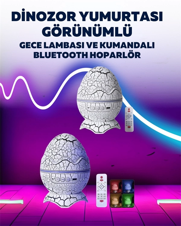 BUĞZ Dinazor Yumurta Gece Lambası BUĞZ Dinazor Yumurta Gece Lambası