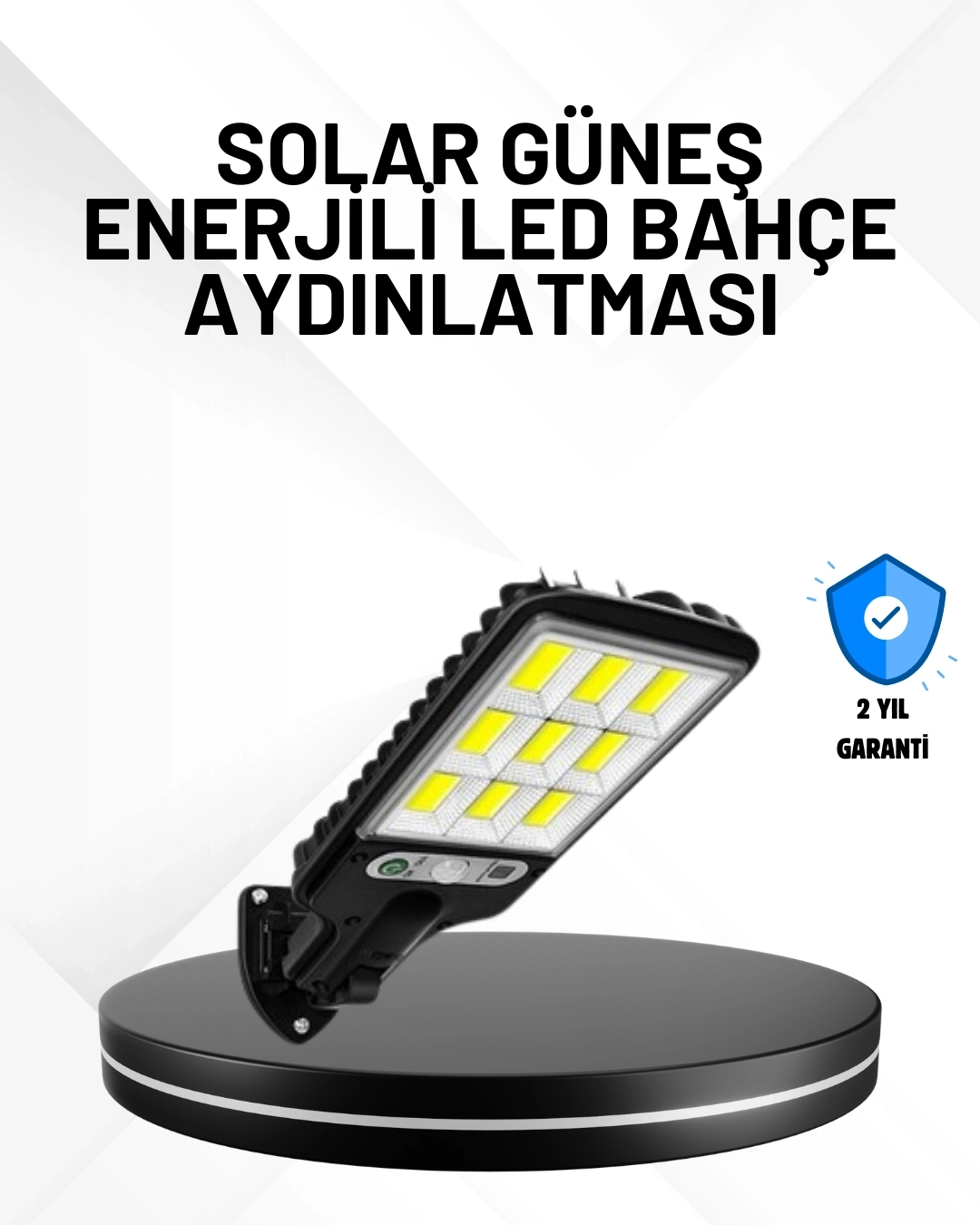 BUĞZ Dış Mekan Sensörlü Aydınlatma Modern ve Kullanıcı Dostu