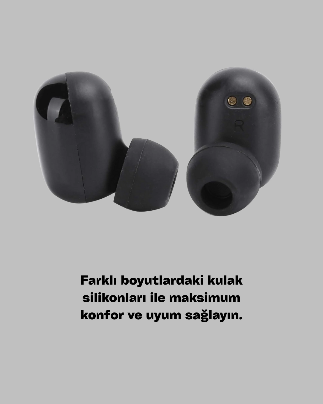 BUĞZ Dokunmatik Kontrollü ABS Malzemeli Bluetooth Kulaklık + Yüksek Kapasiteli Kutu