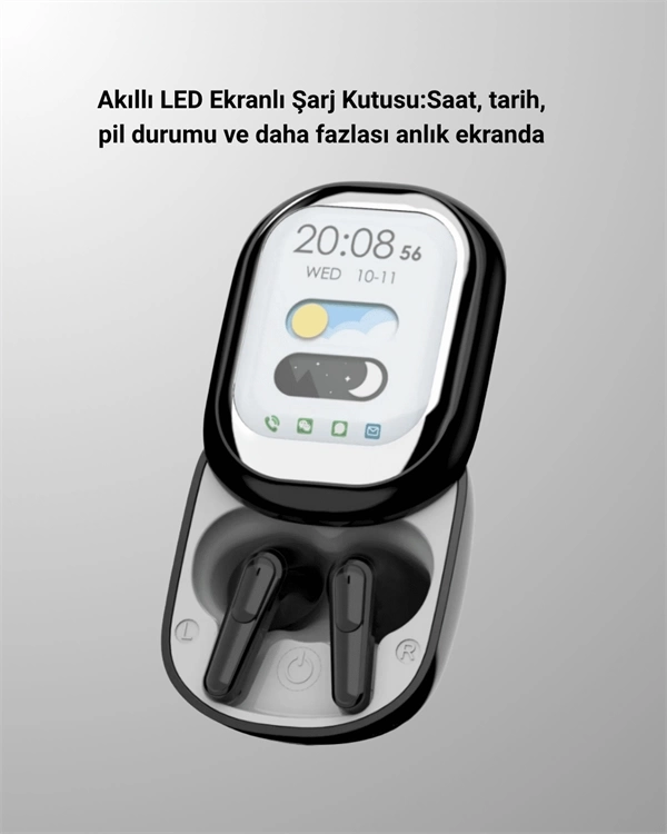 BUĞZ Dokunmatik Kontrollü Bluetooth Kulaklık – Pods Fine Uyumlu
