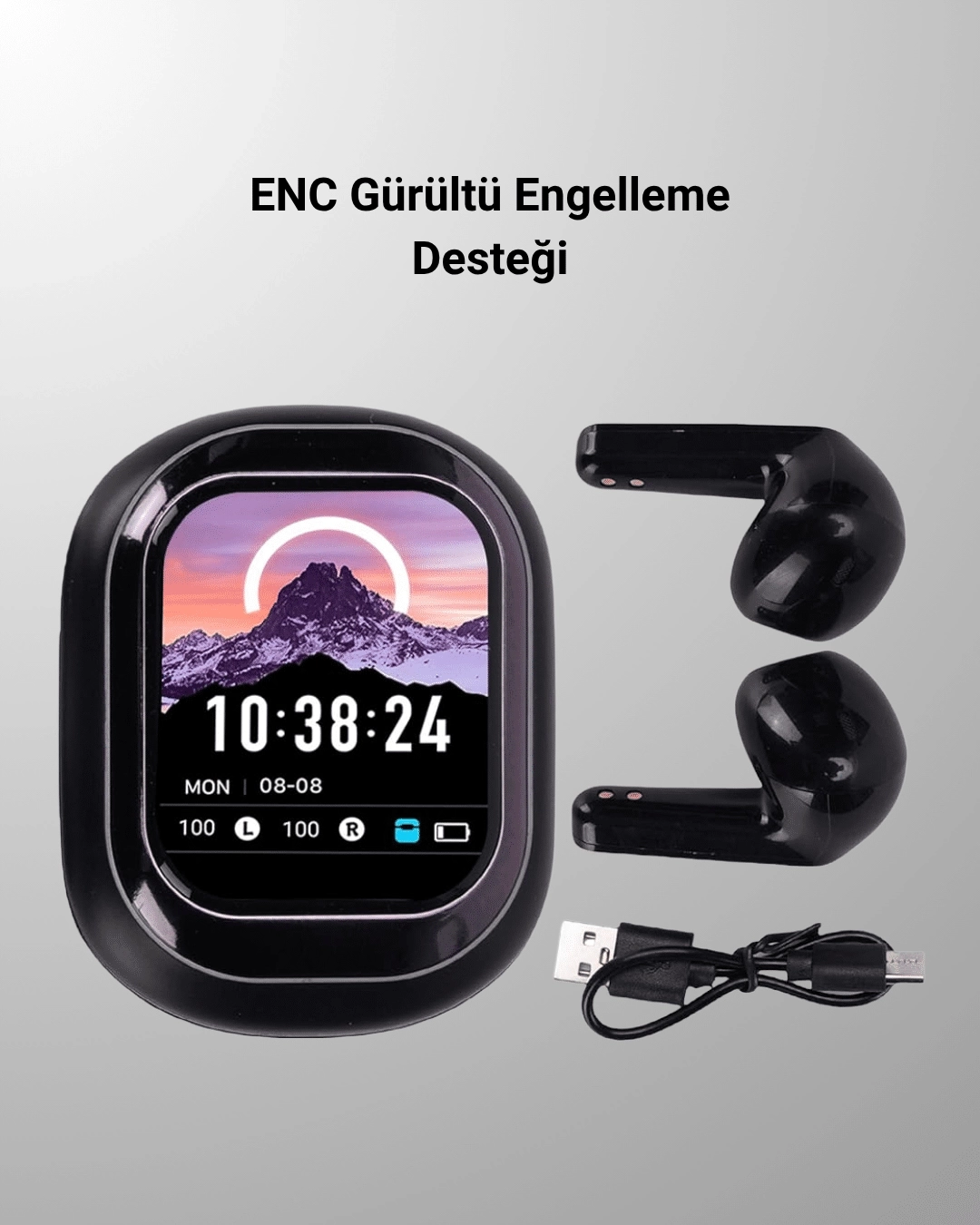 BUĞZ Dokunmatik Kontrollü Bluetooth Kulaklık – Pods Fine Uyumlu