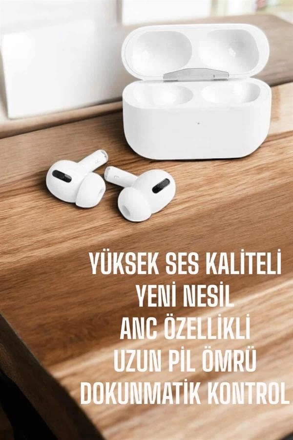 BUĞZ Dokunmatik Kontrollü Kablosuz Kulaklık iOS ve Android Uyumlu