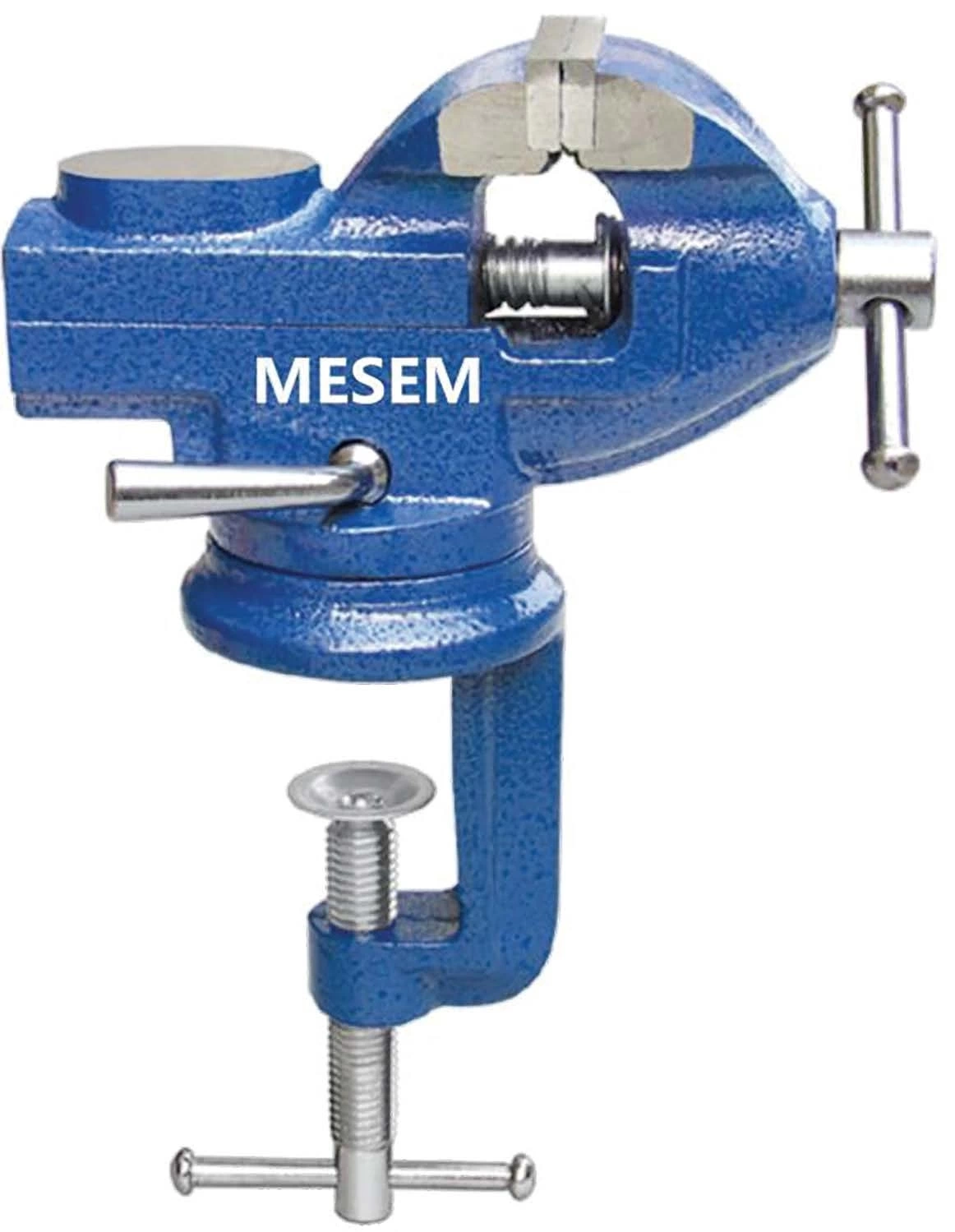 BUĞZ Dönerli Tezgah ve Masa Mengene Mini 60 Mm