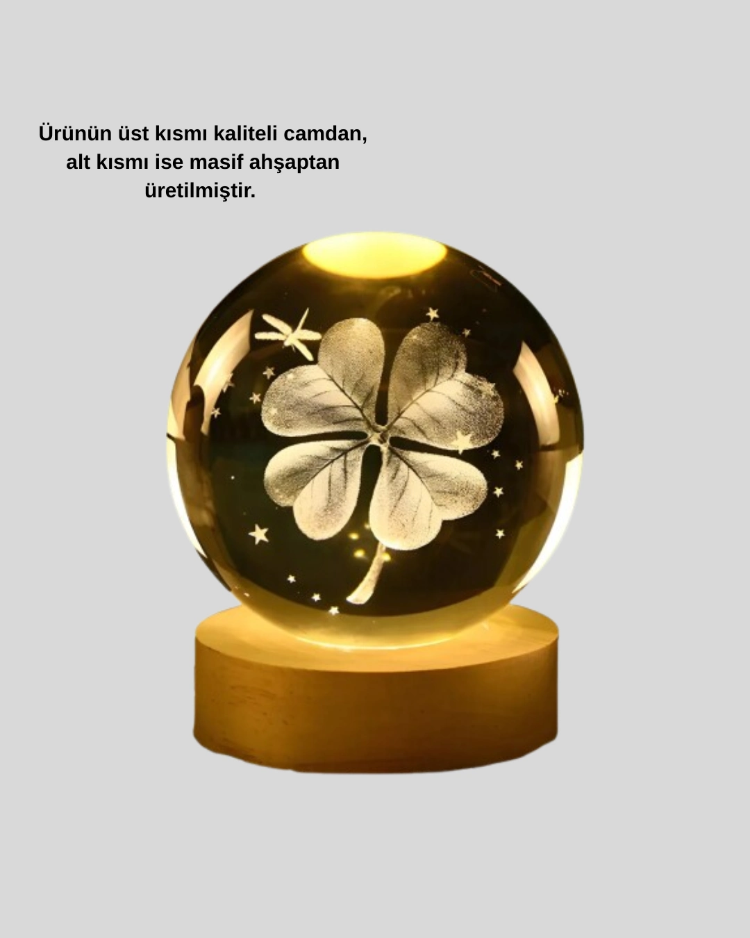 BUĞZ DÖRT YAPRAKLI KÜRE - BUĞZ