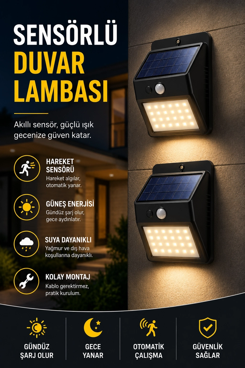 BUĞZ DP-53 DUVAR LAMBASI