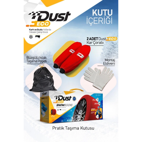 BUĞZ DUST ECO KAR ÇORABI