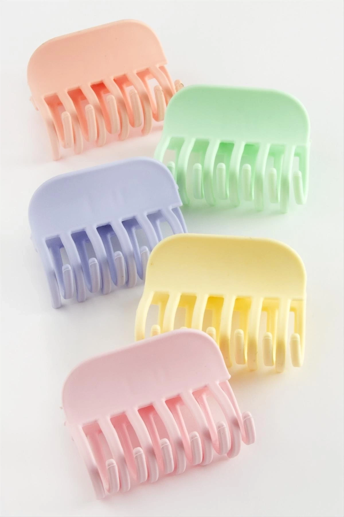 BUĞZ Düz Renkli Mandal Toka 6 cm