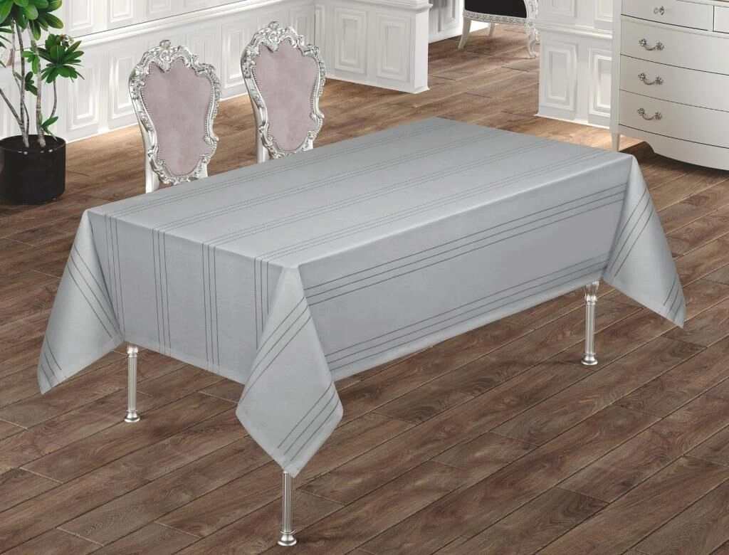 BUĞZ Eco Lounge Dertsiz Masa Örtüsü 160x220 Gri