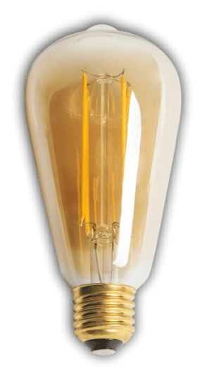BUĞZ Eco Lounge KENDAL KES632 Led Rustik Ampul 6W 2700K Gün Işığı E27 Duy