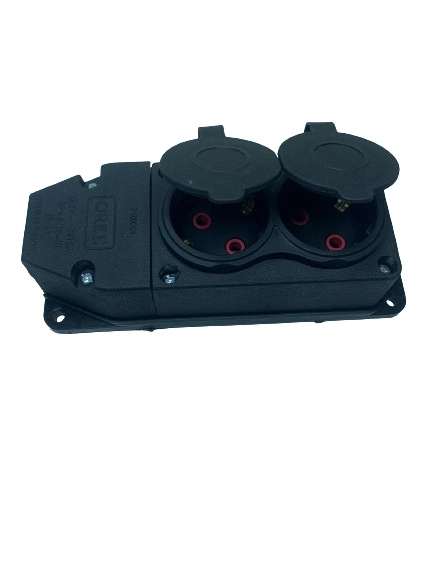 BUĞZ Eco Lounge Orel 1X16 2 Li Kauçuk Grup Priz 220 V