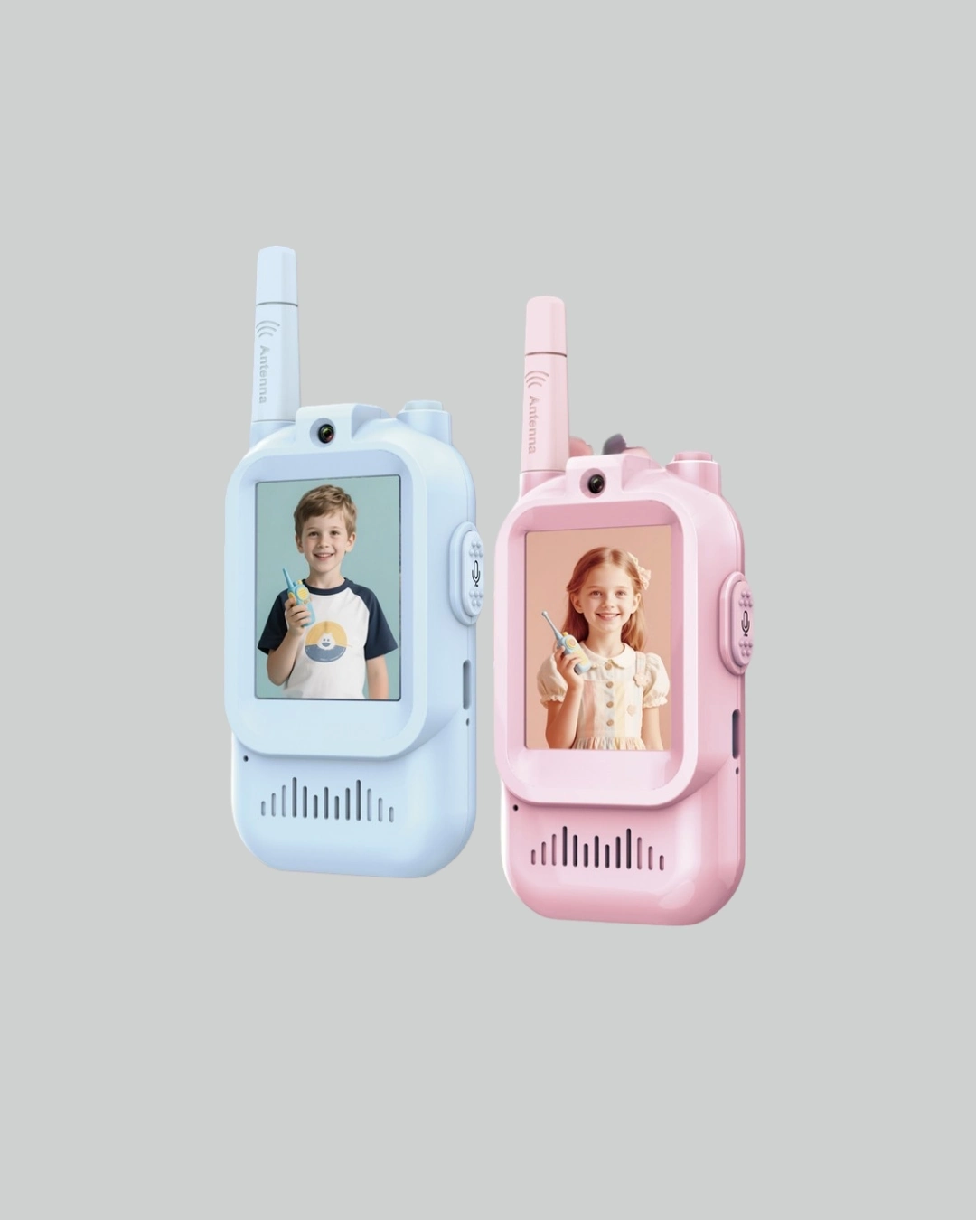 BUĞZ Ekranlı Walkie Talkie Oyuncağı Ses ve Görüntü Destekli