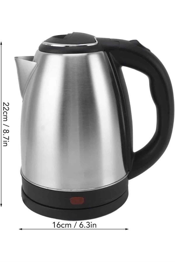 BUĞZ Elektrikli Paslanmaz Çelik Su Isıtcı Çelik Kettle 1.8 Lt. Uzun Ömürlü BUĞZ Elektrikli Paslanmaz Çelik Su Isıtcı Çelik Kettle 1.8 Lt. Uzun Ömürlü