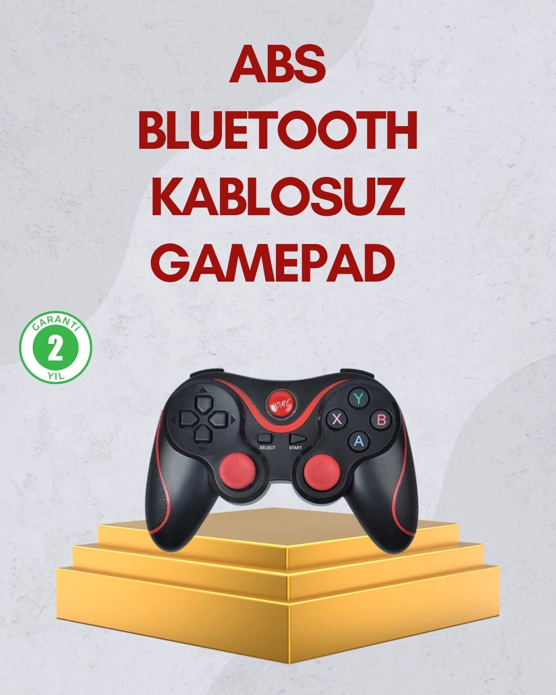 BUĞZ Ergonomik Tasarımlı Kablosuz Bluetooth Gamepad Titreşimli