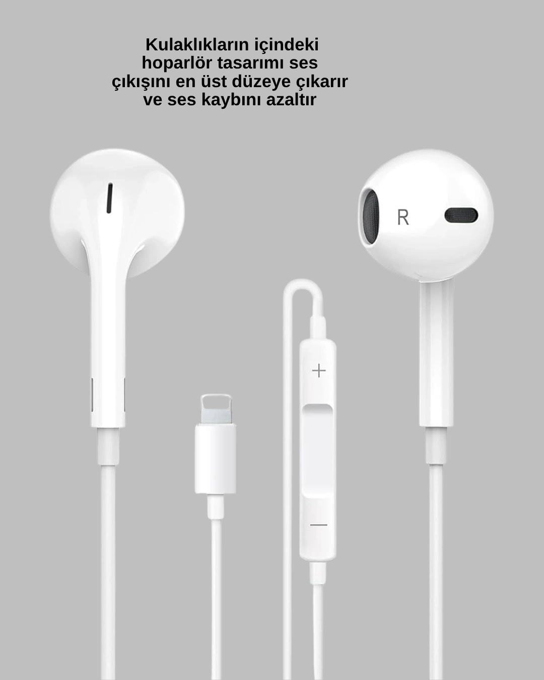 BUĞZ Ergonomik Tasarımlı Stereo Ses Performanslı Kablolu Kulaklık