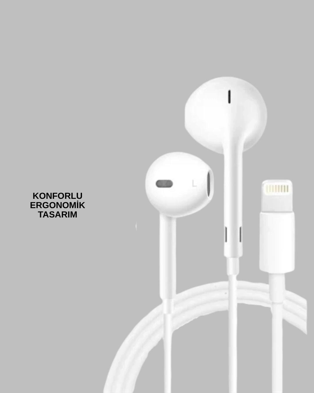 BUĞZ Ergonomik Tasarımlı Stereo Ses Performanslı Kablolu Kulaklık