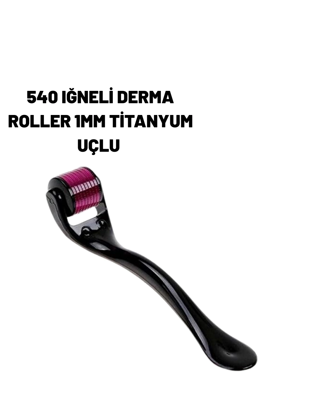 BUĞZ Ev Tipi Mikro İğneli Cilt Bakım Aleti – 1 mm Titanyum Roller