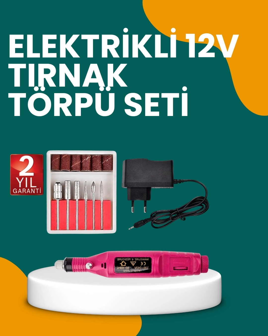 BUĞZ Ev Tipi Profesyonel Tırnak Törpüleme Aleti