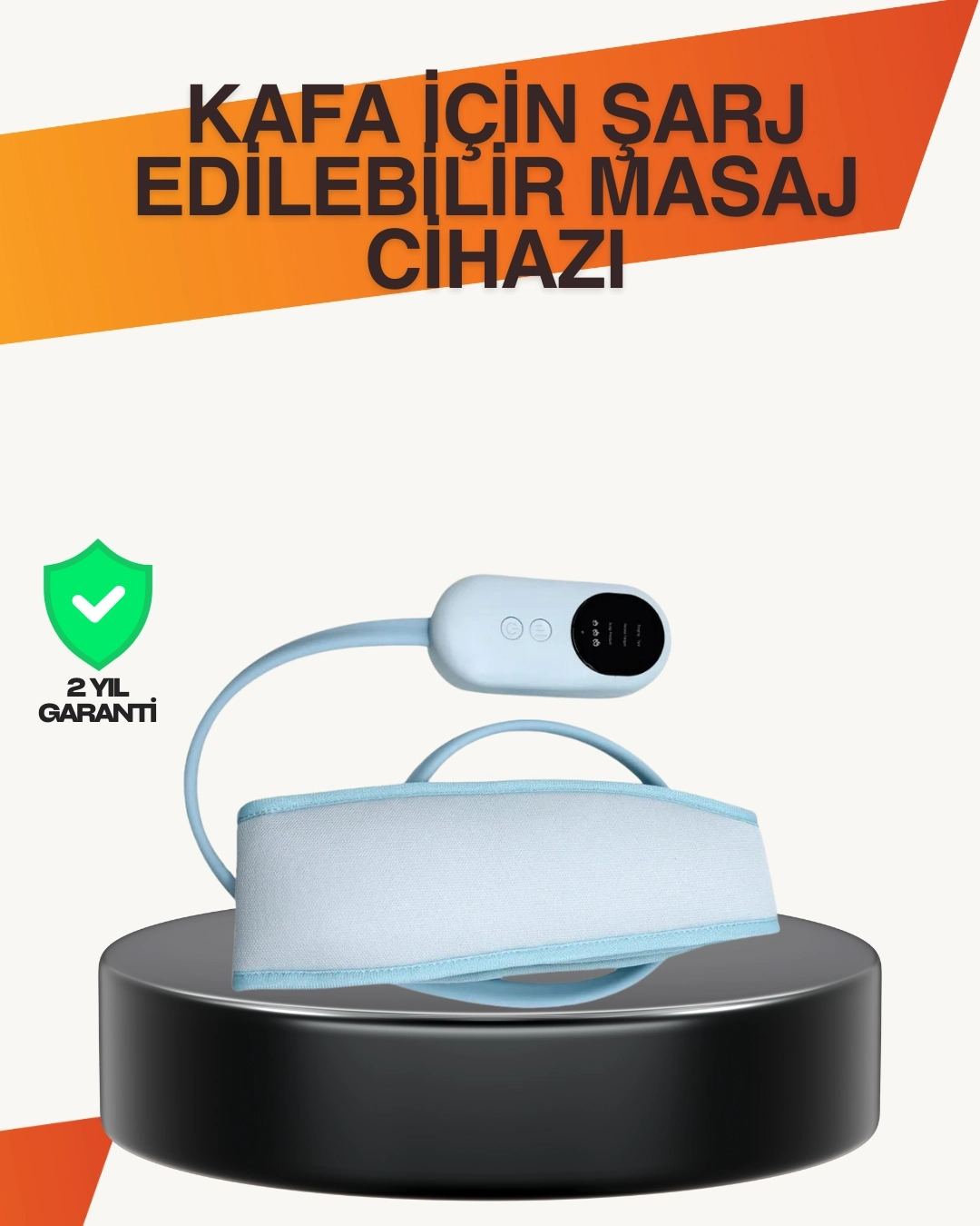 BUĞZ Evde Spa Etkisi Sunan Isıtmalı Baş Masaj Cihazı