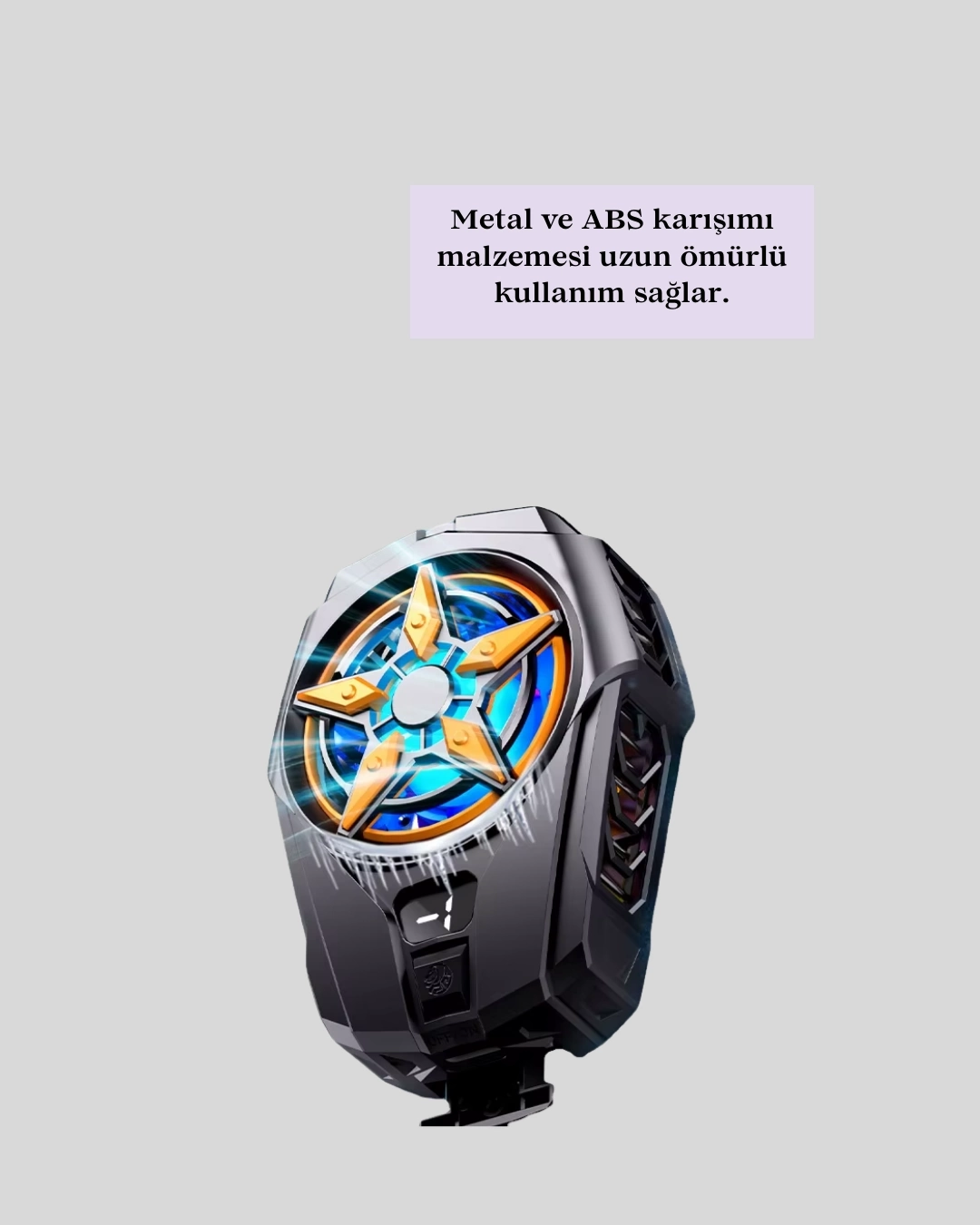 BUĞZ Evrensel Uyumlu Type-C Şarjlı Cep Telefonu Radyatörü