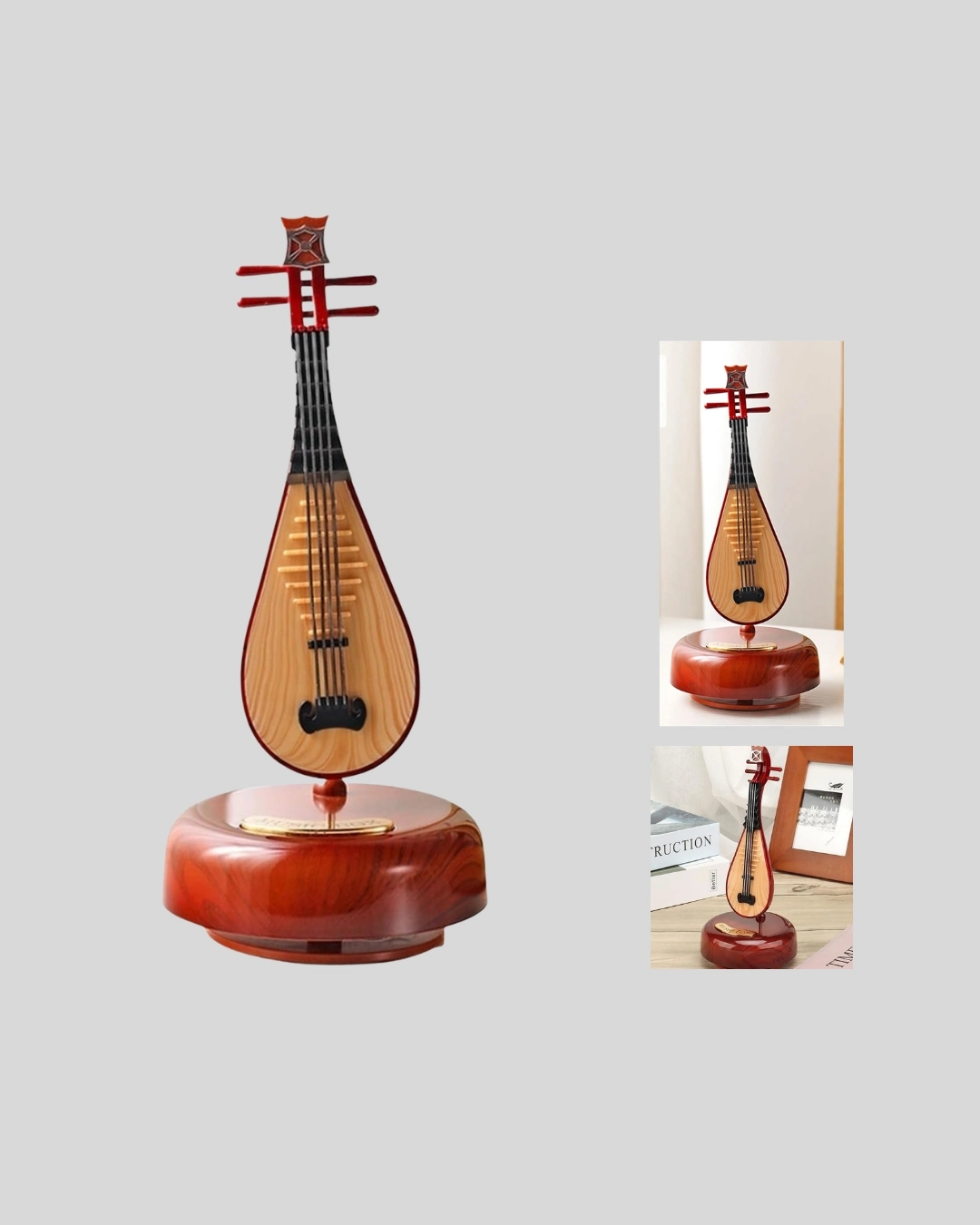 BUĞZ Figürlü Müzik Kutusu Zarif Melodili Dekoratif Model