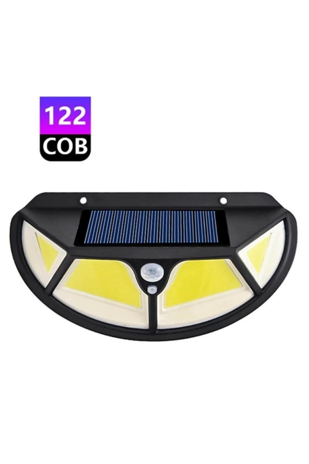 BUĞZ Fonksiyonel Sensörlü 102 Ledli Solar Bahçe Lambası