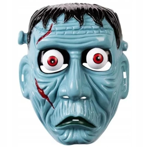 BUĞZ Frankenstein Temalı Sallanan Oynar Gözlü Maske