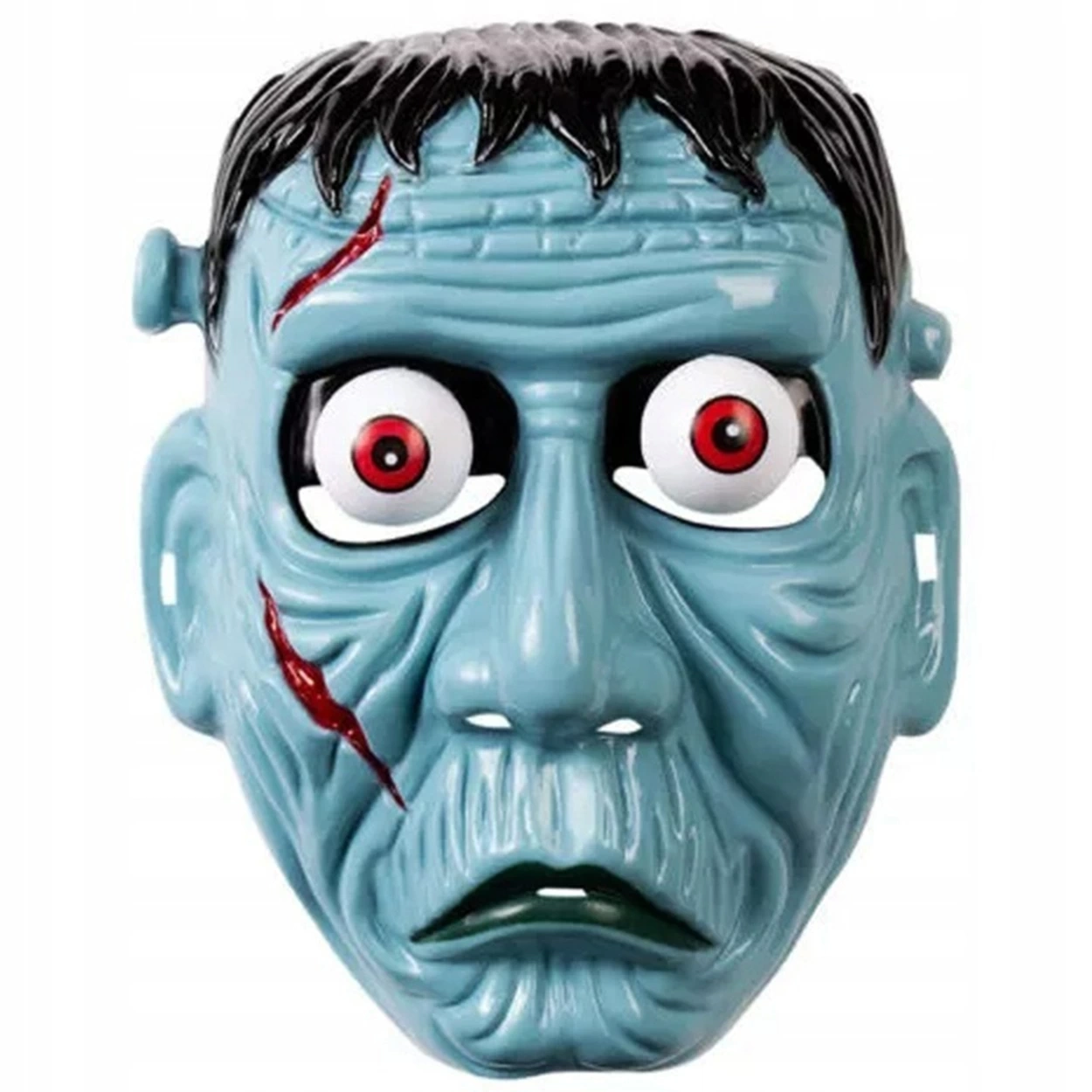 BUĞZ Frankenstein Temalı Sallanan Oynar Gözlü Maske