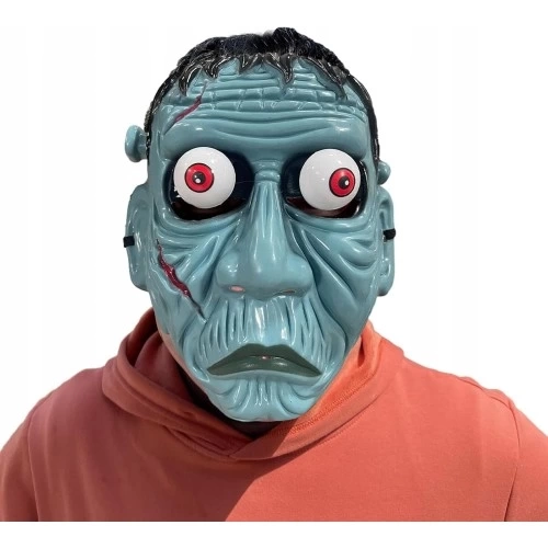 BUĞZ Frankenstein Temalı Sallanan Oynar Gözlü Maske