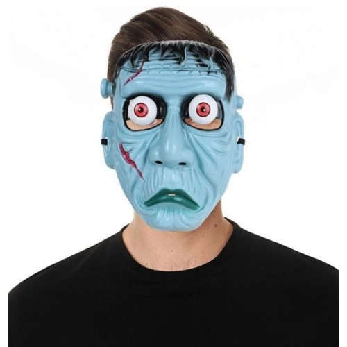BUĞZ Frankenstein Temalı Sallanan Oynar Gözlü Maske