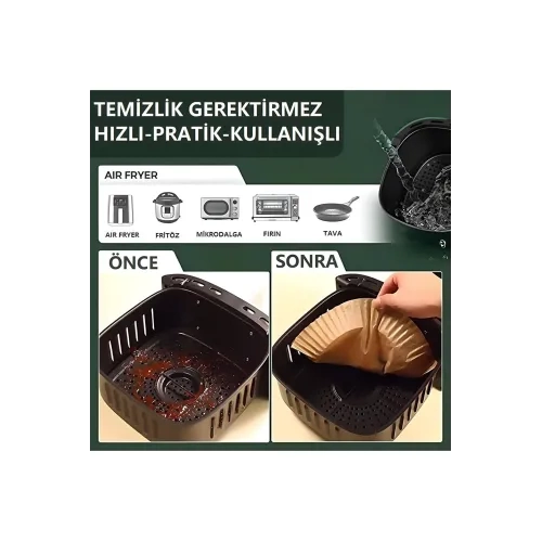 BUĞZ Fritöz Pişirme Kağıdı 50 Adet BUĞZ Fritöz Pişirme Kağıdı 50 Adet