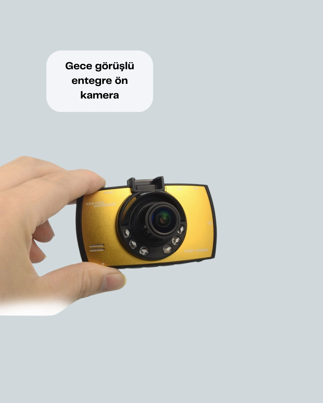 BUĞZ Full HD Araç Kamerası G Sensor Gece Görüşlü Dash Cam