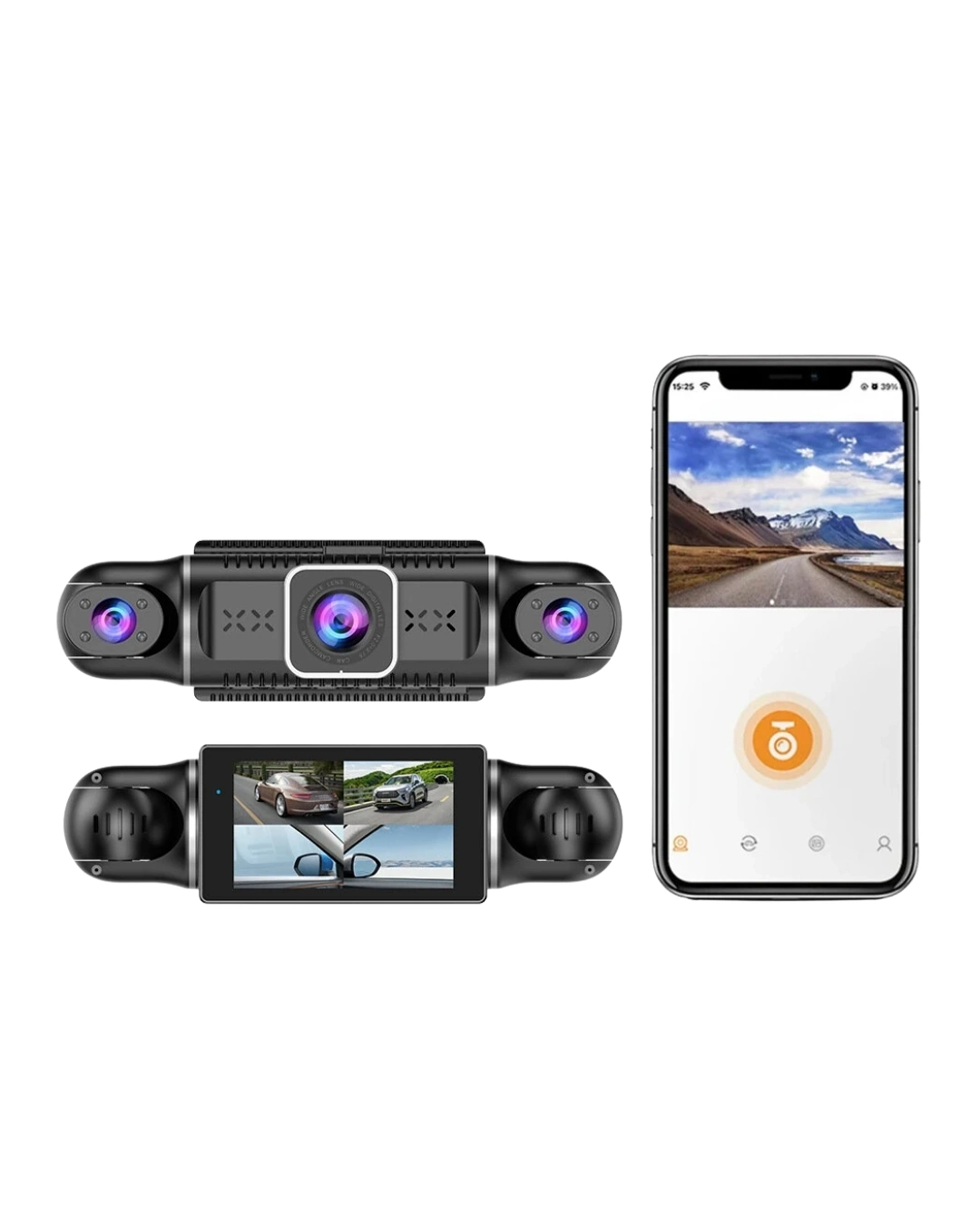 BUĞZ Full HD Araç Kamerası Gece Görüşlü G Sensörlü Akıllı Kayıt Sistemi