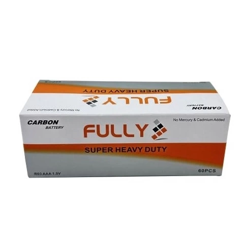 BUĞZ Fully Aaa Süper Heavy Duty İnce Kumanda Pil 60 Adet