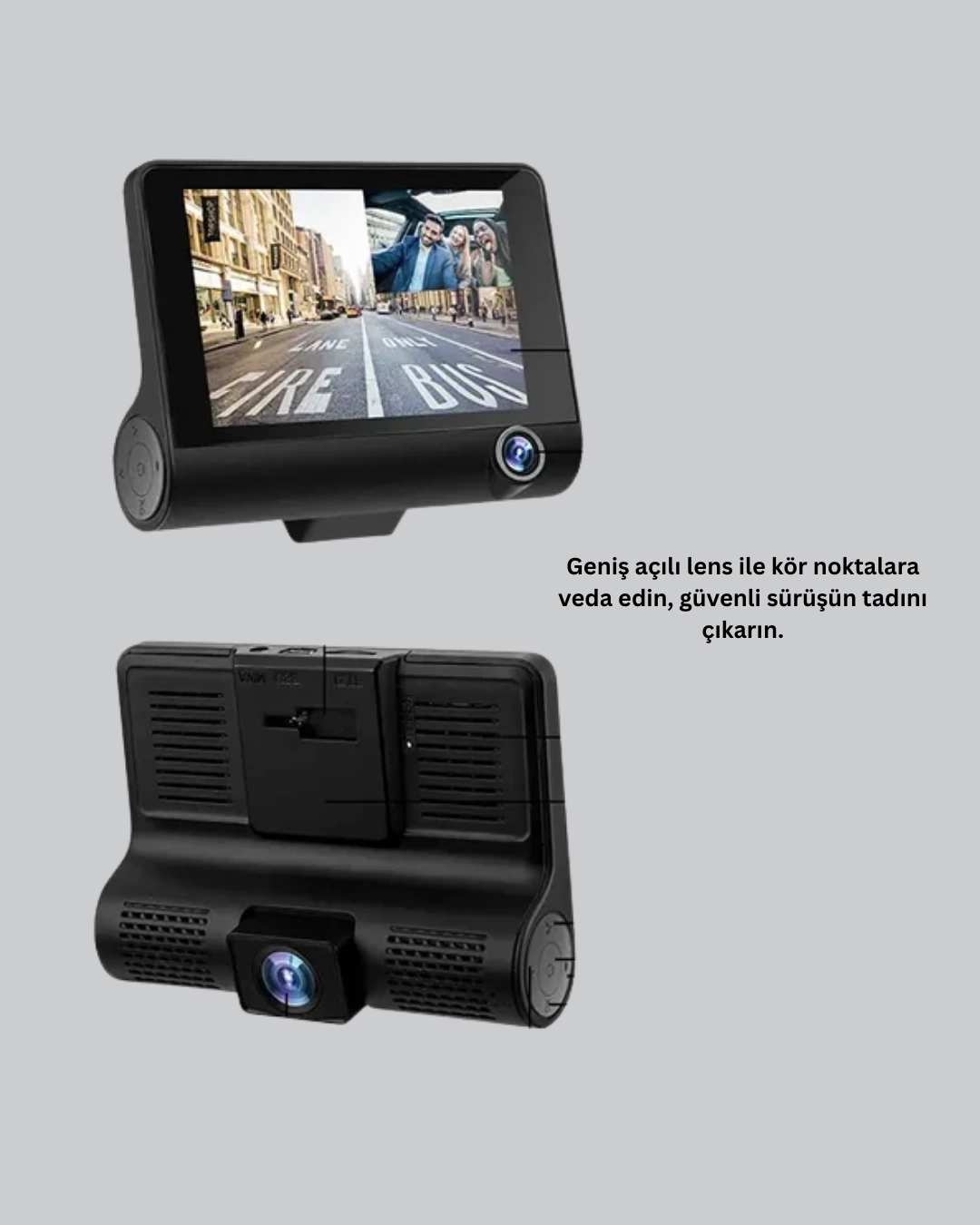 BUĞZ G-Sensör, Park Modu ve Döngüsel Kayıt Destekli Araç DVR