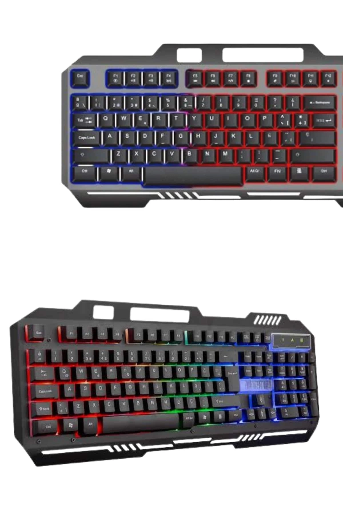 BUĞZ Gaming Oyuncu Klavyesi Led Aydınlatmalı Mekanik Hisli