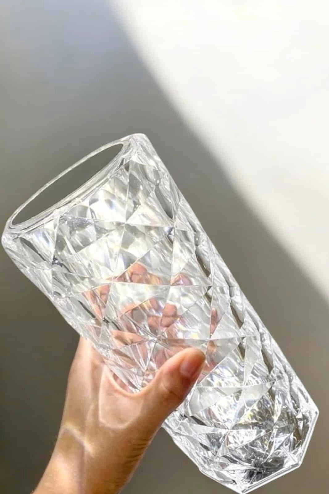 BUĞZ Gece Lambası Kristal Lamba Dokunmatik Şarjlı Hediyelik