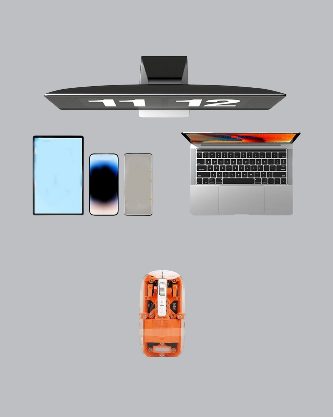 BUĞZ Geniş Uyumluluklu Kablosuz Fare – Windows, Mac, Linux Destekli