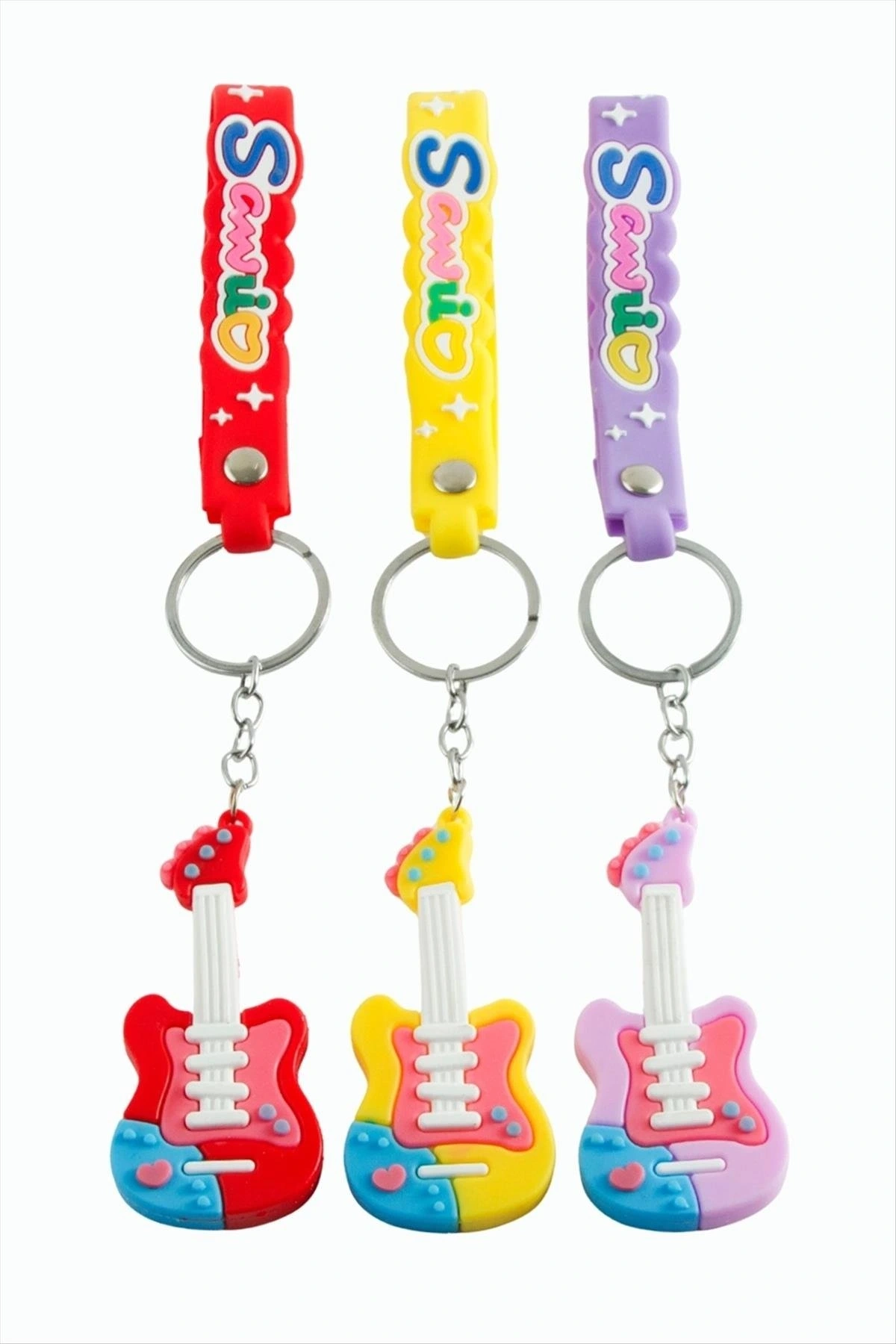BUĞZ Gitar Silikon Anahtarlık