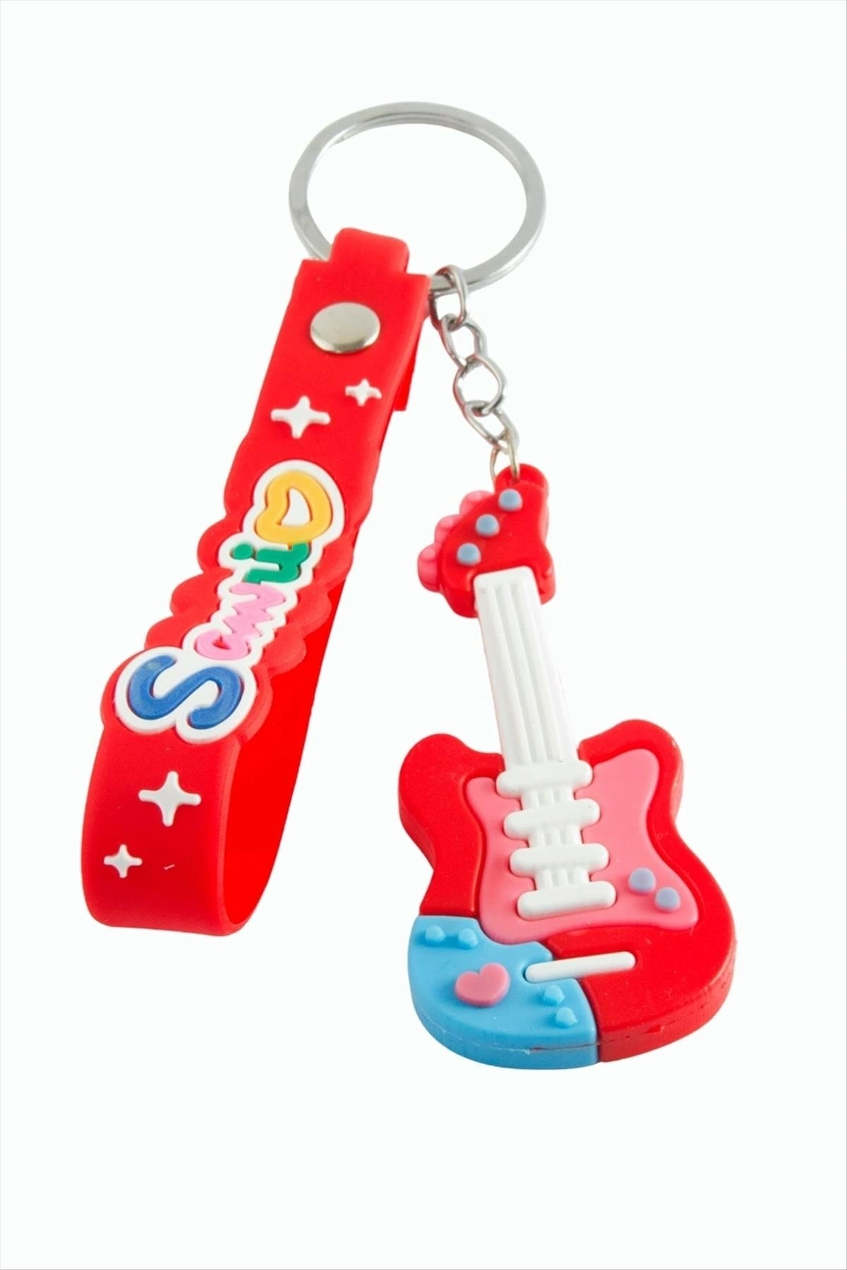 BUĞZ Gitar Silikon Anahtarlık
